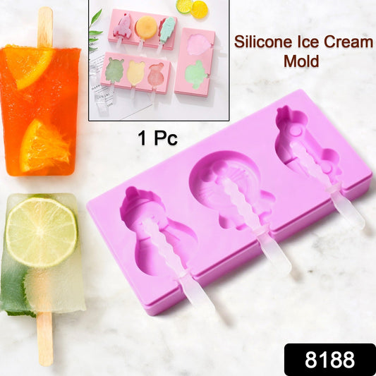 Silicone Popsicle Molds, Reusable Ice Cream Molds With Sticks And Lids. A Must-Have Popsicle Mold For Summer. - Springkart