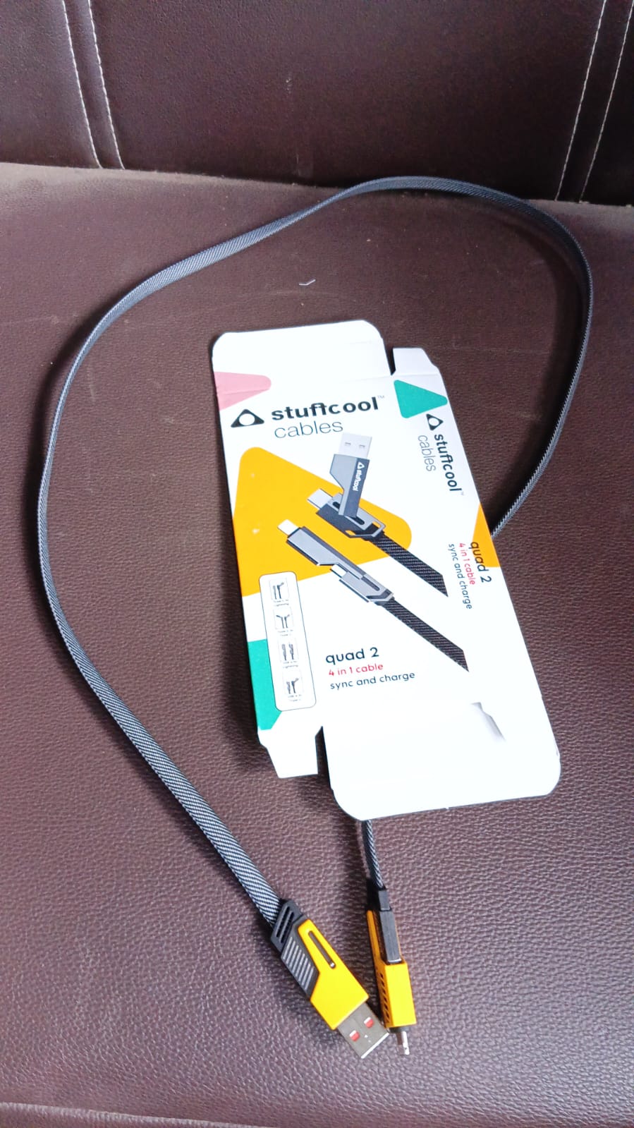 4 in 1 Charging Cable 65W Cable (1 Pc) - Springkart