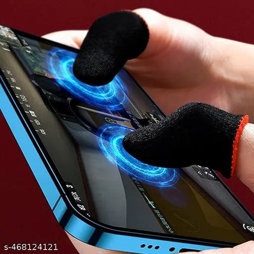 PUBG GAMING SLEEVES PACK OF 5 PAIR, Anti Slip Mobile Gaming Finger Sleeve (10 Pieces) for PUBG/Free Fire - Springkart