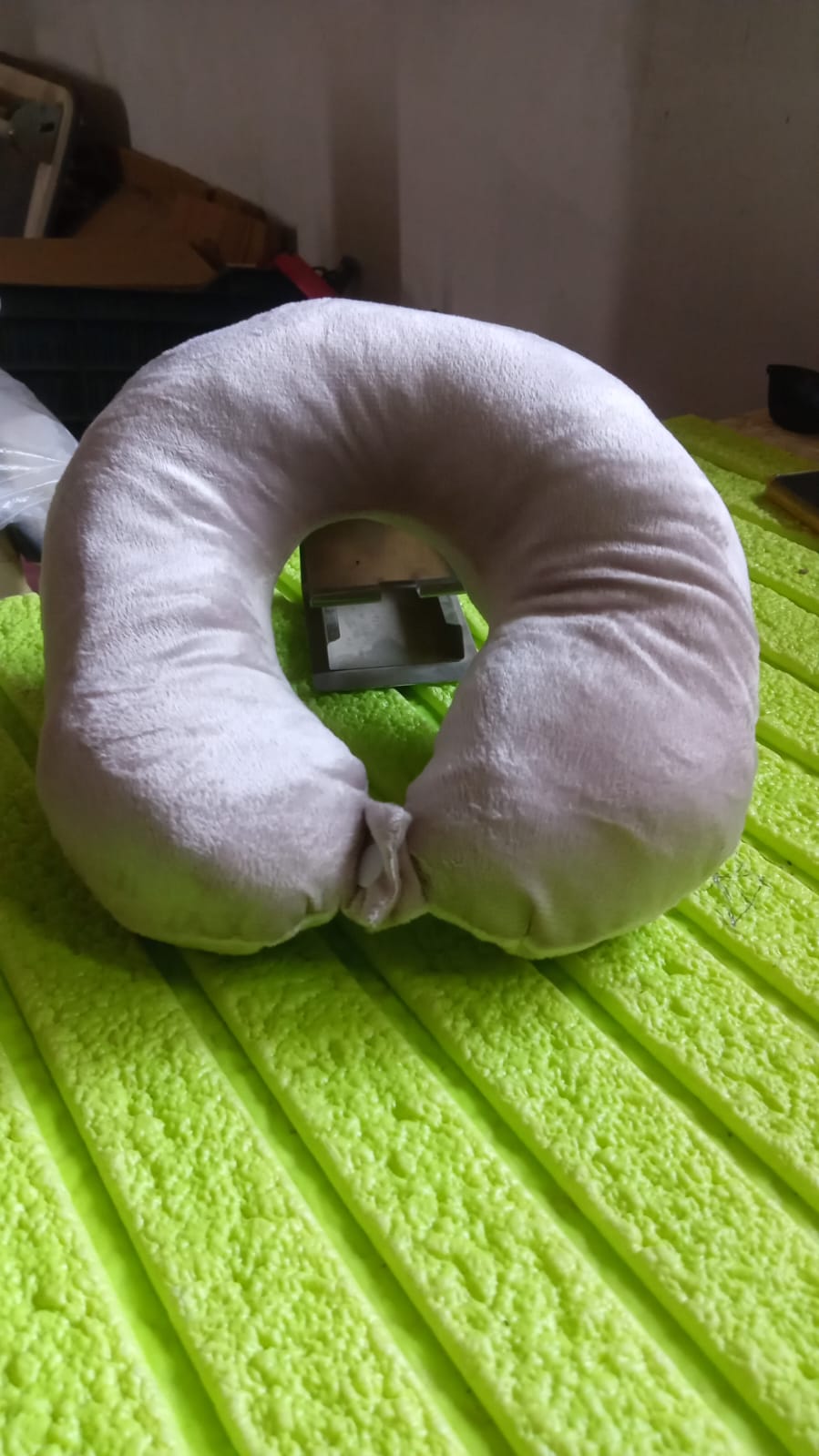 Soft Neck Pillow for Car, Home, Airplane Travel, Travel Neck Pillow for Sleeping & Travel Essentials for Neck Rest Multipurpose Comfortable Head Rest Neck Holder Pillow (1 Pc) - Springkart