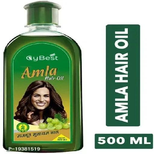 Natural Amla Hair Oil - For Strong, Long And Thick Hair Hair Oil - 500Ml - Springkart