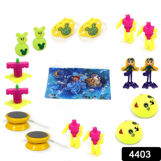 TOYS FOR KIDS FRICTION POWERED DIFFERENT DESIGNED TOY FOR BABY PUSH & GO TOYS COMBO SET FOR BOYS & GIRLS ( PACK OF 17) - Springkart