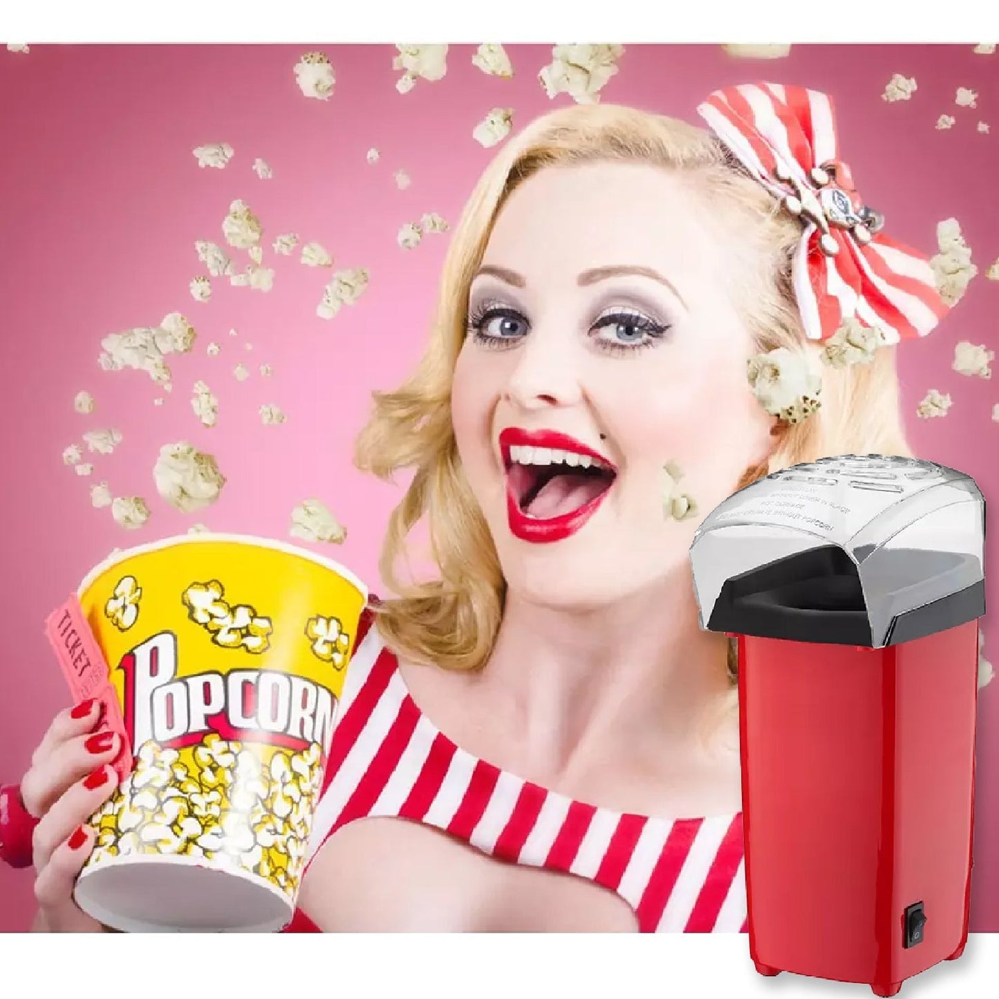 Popper Maker Machine Electric Snack Maker - Springkart