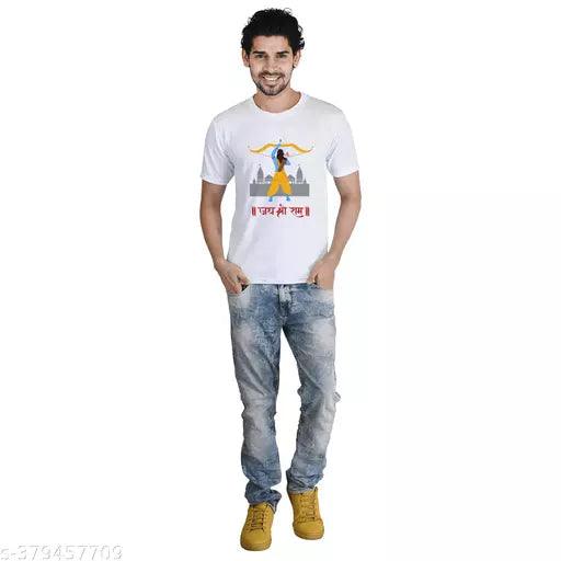 Ayodhya Mandir Shri Ram Tshirt for Men & Women - Springkart