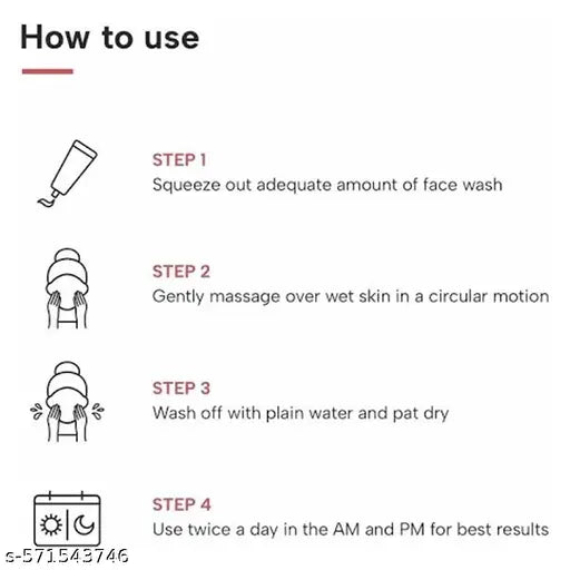 Latibule Kesar Chandan Face Wash, Skin Lightening & Tan Removal Face wash,Oil Controal & Remove Pigmentation Tan Removal Face Wash, All Skin Types Face Wash 50ml(Pack of 3)