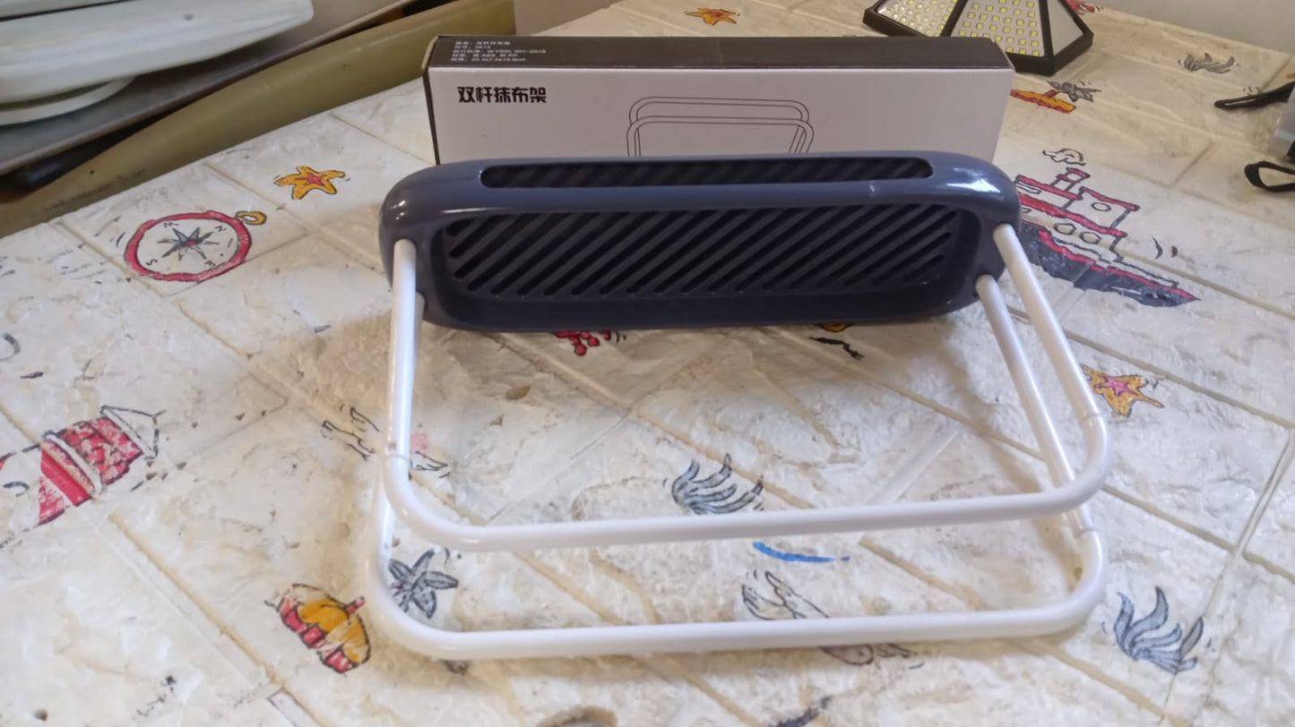 Storage Rack Kitchen Storage Holder Dish Towel Holder Dishcloth Rack Organizer Pool, Dishcloth Drying Rack Sink Rag Holder Towel (1 Pc) - Springkart