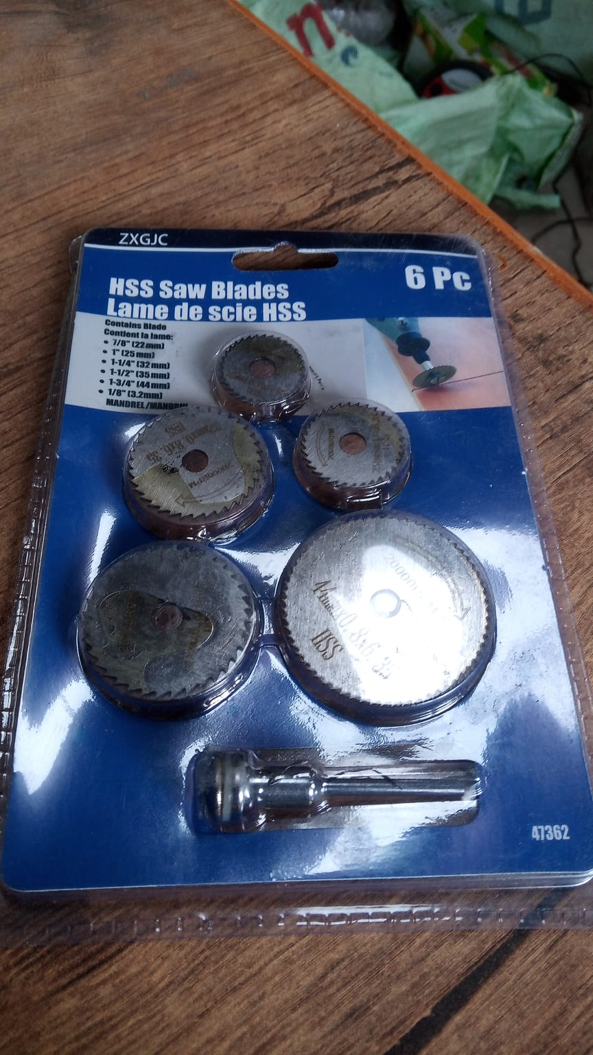 6pcs Metal HSS Circular Saw Blade Set Cutting Discs for Rotary Tool - Springkart