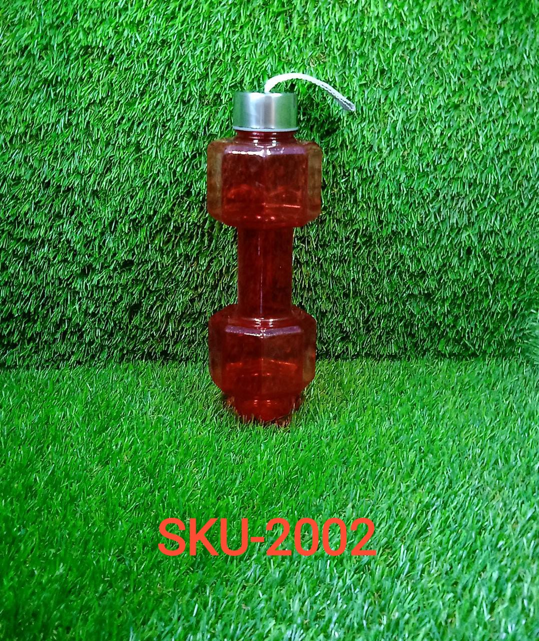 2002_Steel Cap Plastic water Dumbbells Bottle - Springkart