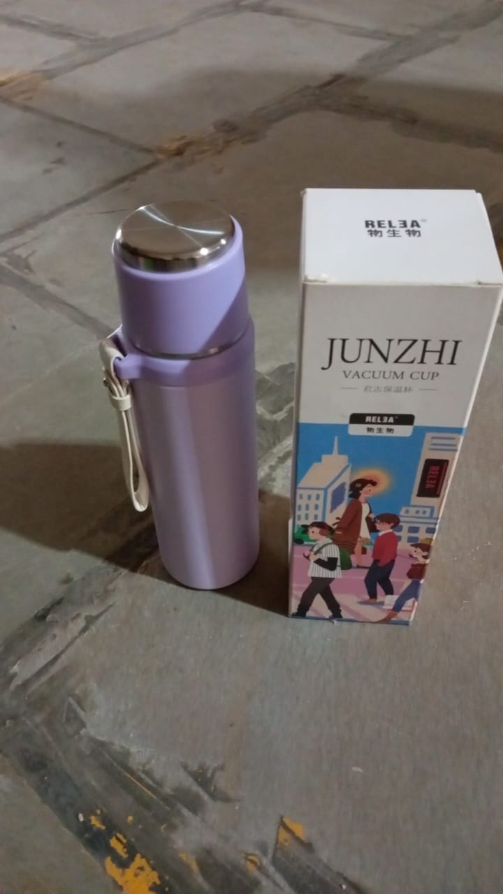 Stainless Steel Double Wall Water Bottle (500 ML) - Springkart