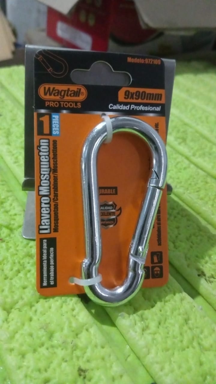 Stainless Steel Snap Hook (9×90 MM / 1 Pc) - Springkart
