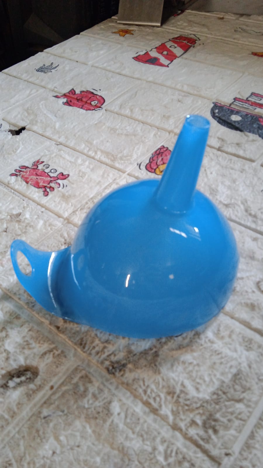 Plastic Funnel For Pouring Oil, Sauce, Water, Juice Cooking Oil, Powder, Small Food-Grains Food Grade Plastic Funnel (1 Pc) - Springkart