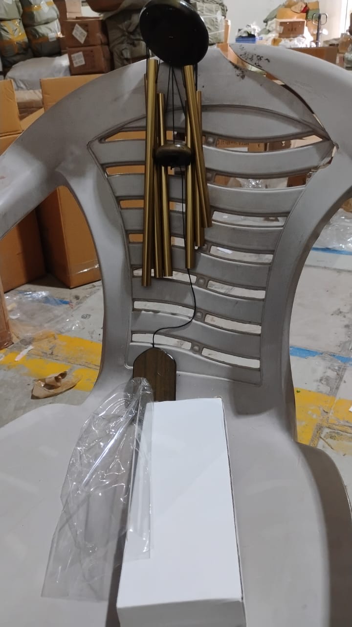 Wind Chime Musical Wind Chime with 6 Tuned Tubes and Hook (1 Pc) - Springkart