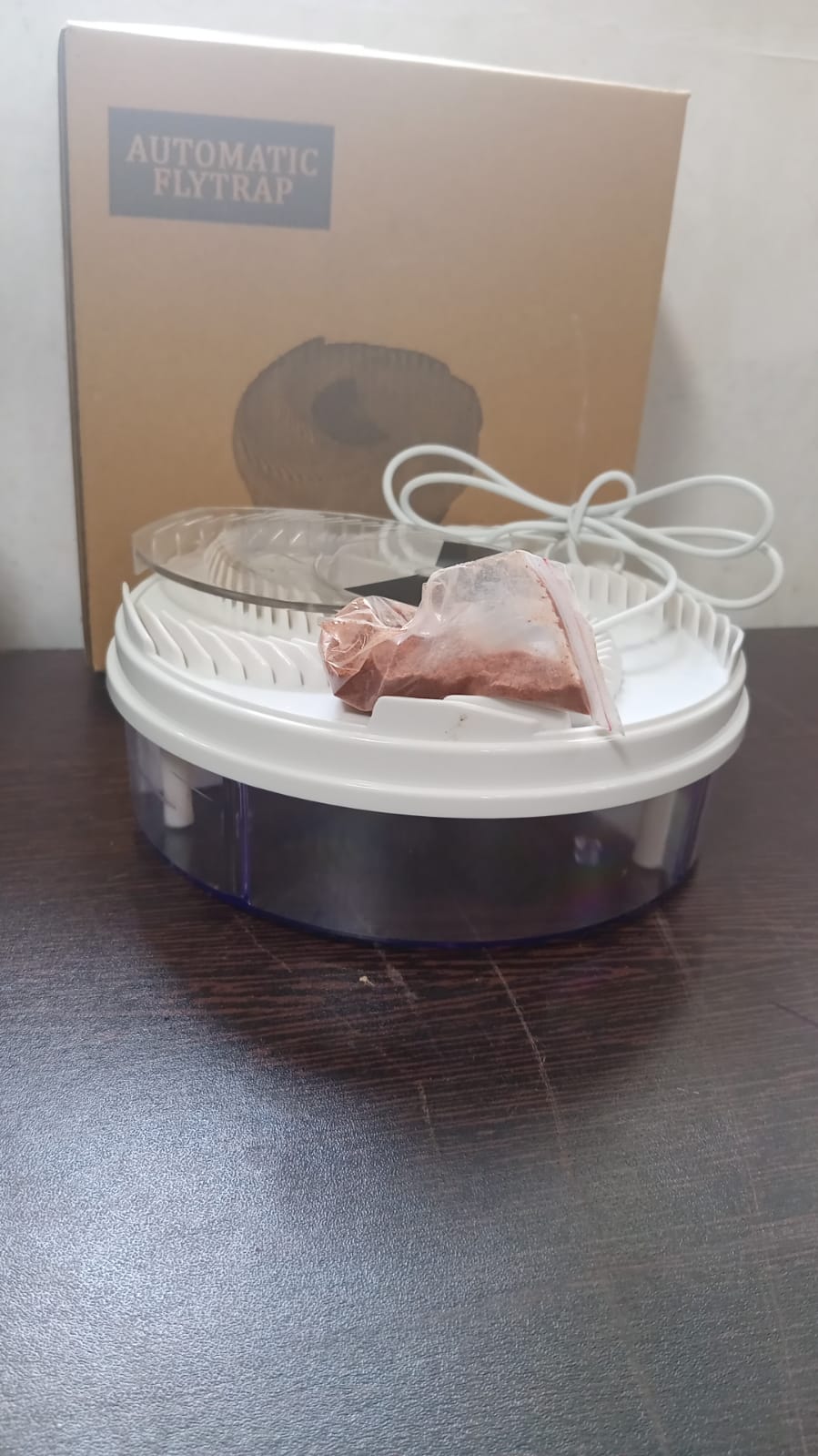 Electric Fly Trap, Fly Trap Pest Device Insect Catcher Automatic Flycatcher Fly Trap Pest Reject Control Catcher Insect Repellents Tools - Springkart