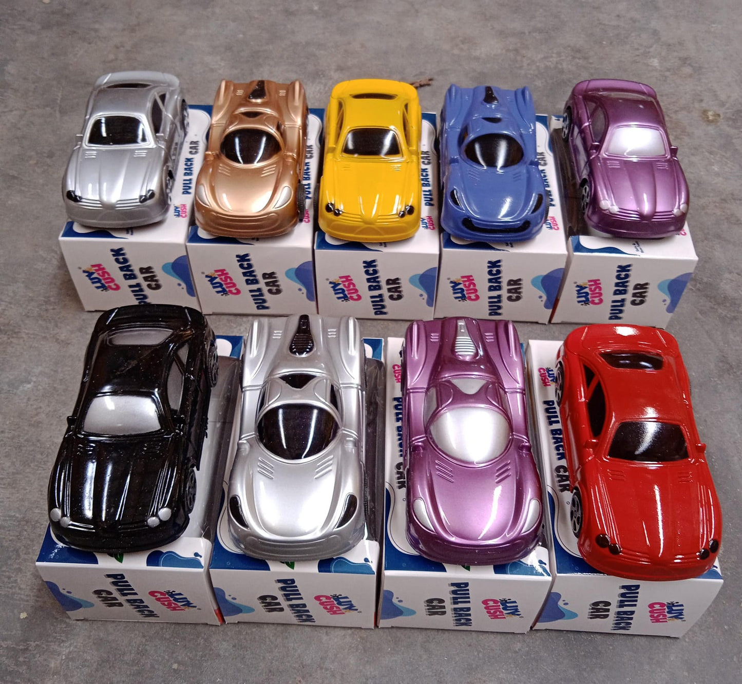 Mini Pull Back Car Widely Used By Kids And Children For Playing Purposes, ABS Plastic Kids Toy Car, No. Of Wheel: 4 (1 Pc / Mix Color) - Springkart