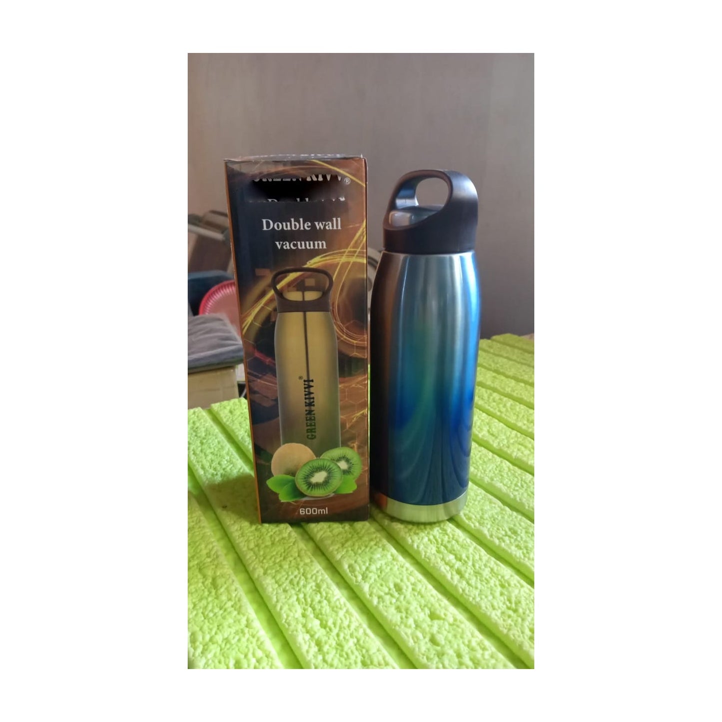 Vacuum Stainless Steel Double Wall Water Bottle, Fridge Water Bottle, Stainless Steel Water Bottle Leak Proof, Rust Proof, Cold & Hot Thermos steel Bottle| Leak Proof | Office Bottle | Gym | Home | Kitchen | Hiking | Trekking | Travel Bottle - Springkart