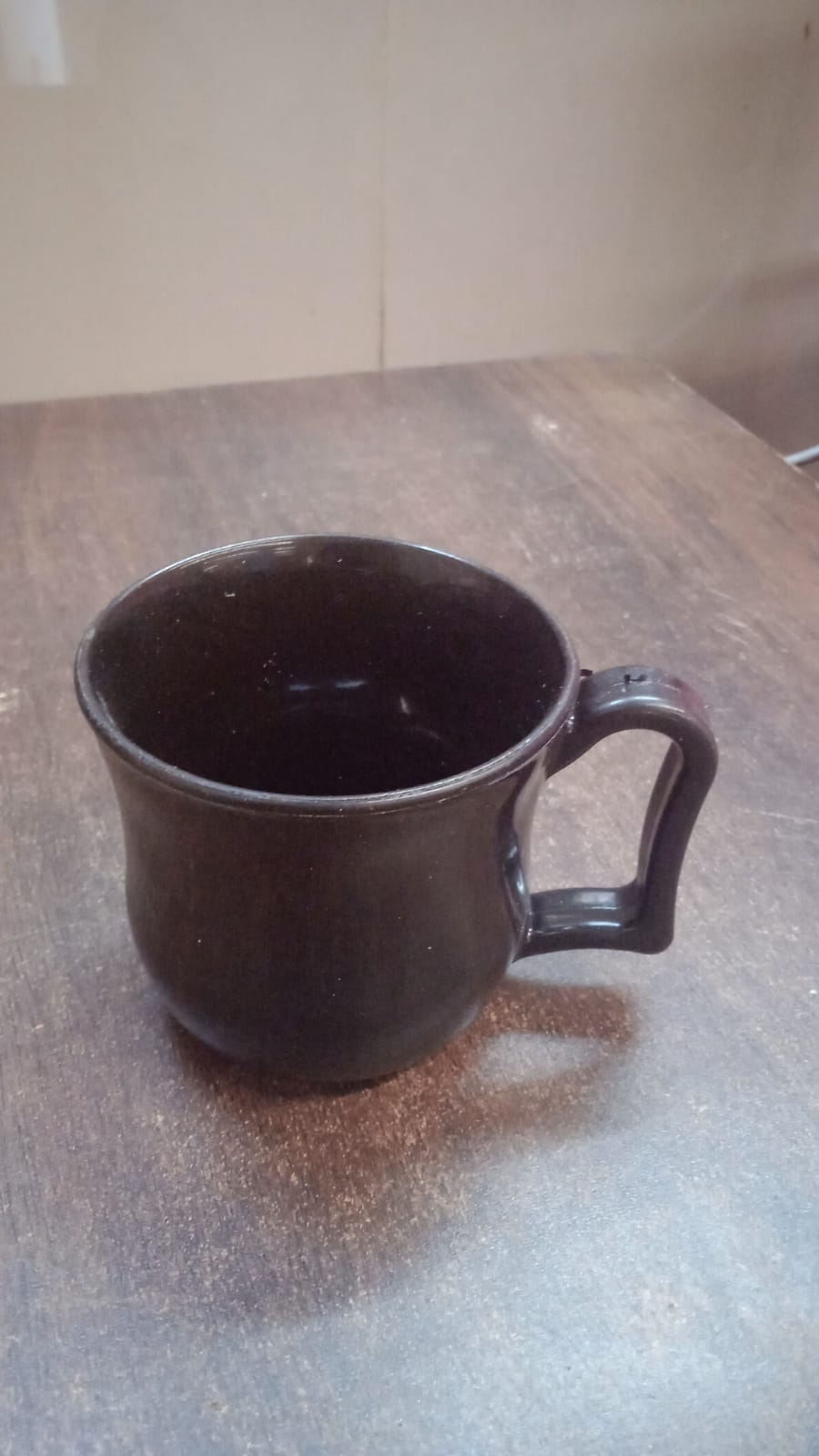 Premium Plastic Coffee Tea Cups Mug With Handle(1 Pc Loose Black) - Springkart