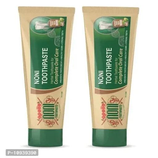 Noni Toothpaste | Best Natural And Herbal Toothpaste 150Gm (75Gm X 2) - Springkart