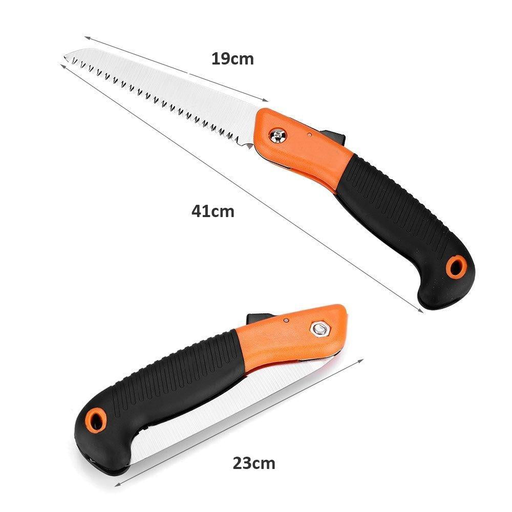 464 Folding Saw(180 Mm) For Trimming Pruning Camping. Shrubs And Wood - Springkart