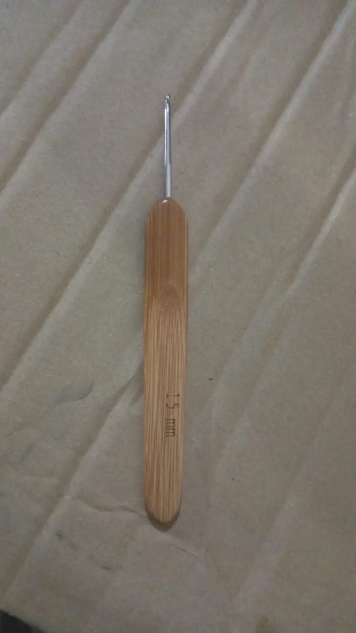 Crochet Hooks, Hook Needle Stainless Steel (1 Pc / 1.5 MM) - Springkart
