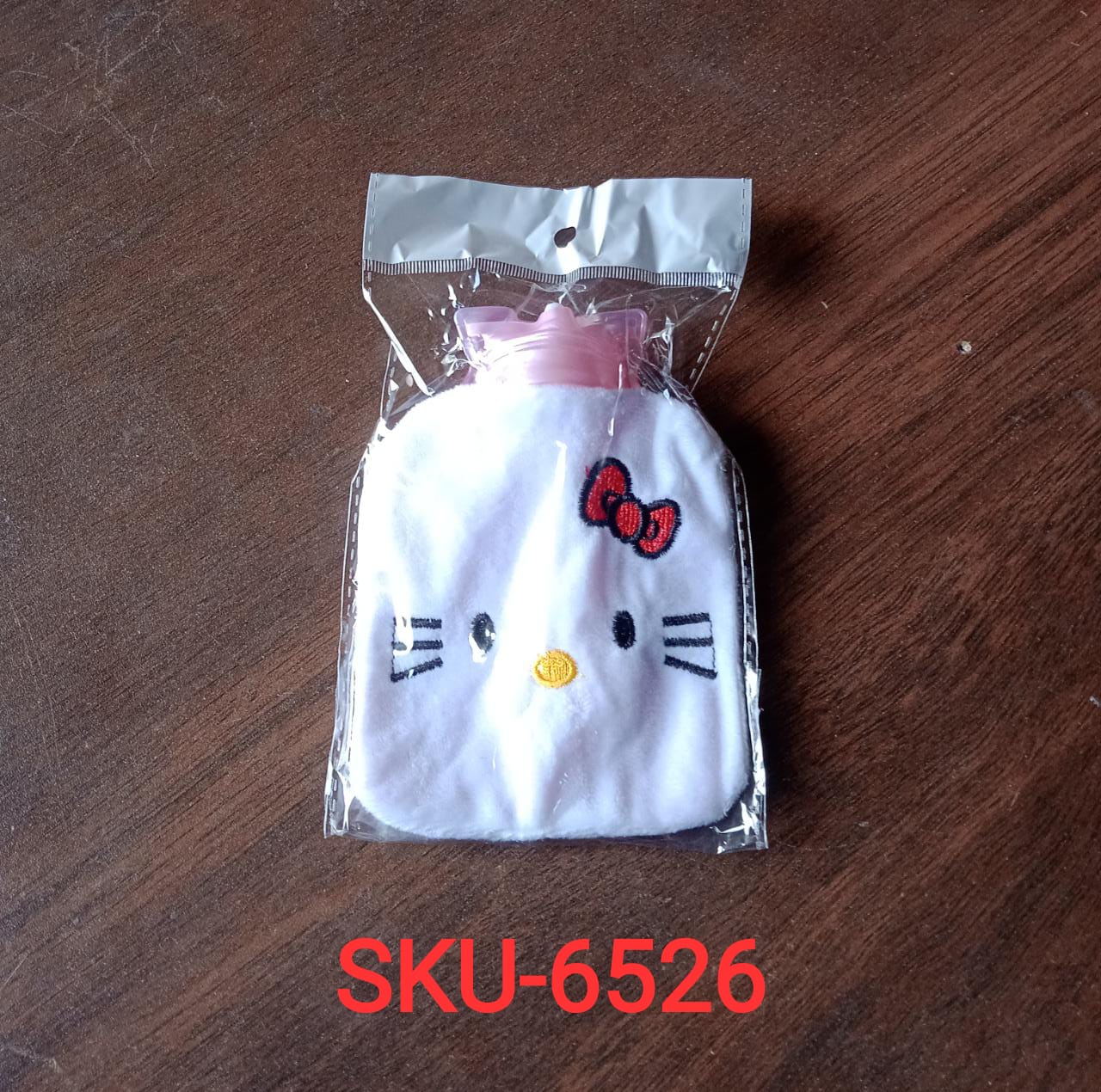 White Hello Kitty small Hot Water Bag with Cover for Pain Relief, Neck, Shoulder Pain and Hand, Feet Warmer, Menstrual Cramps. - Springkart