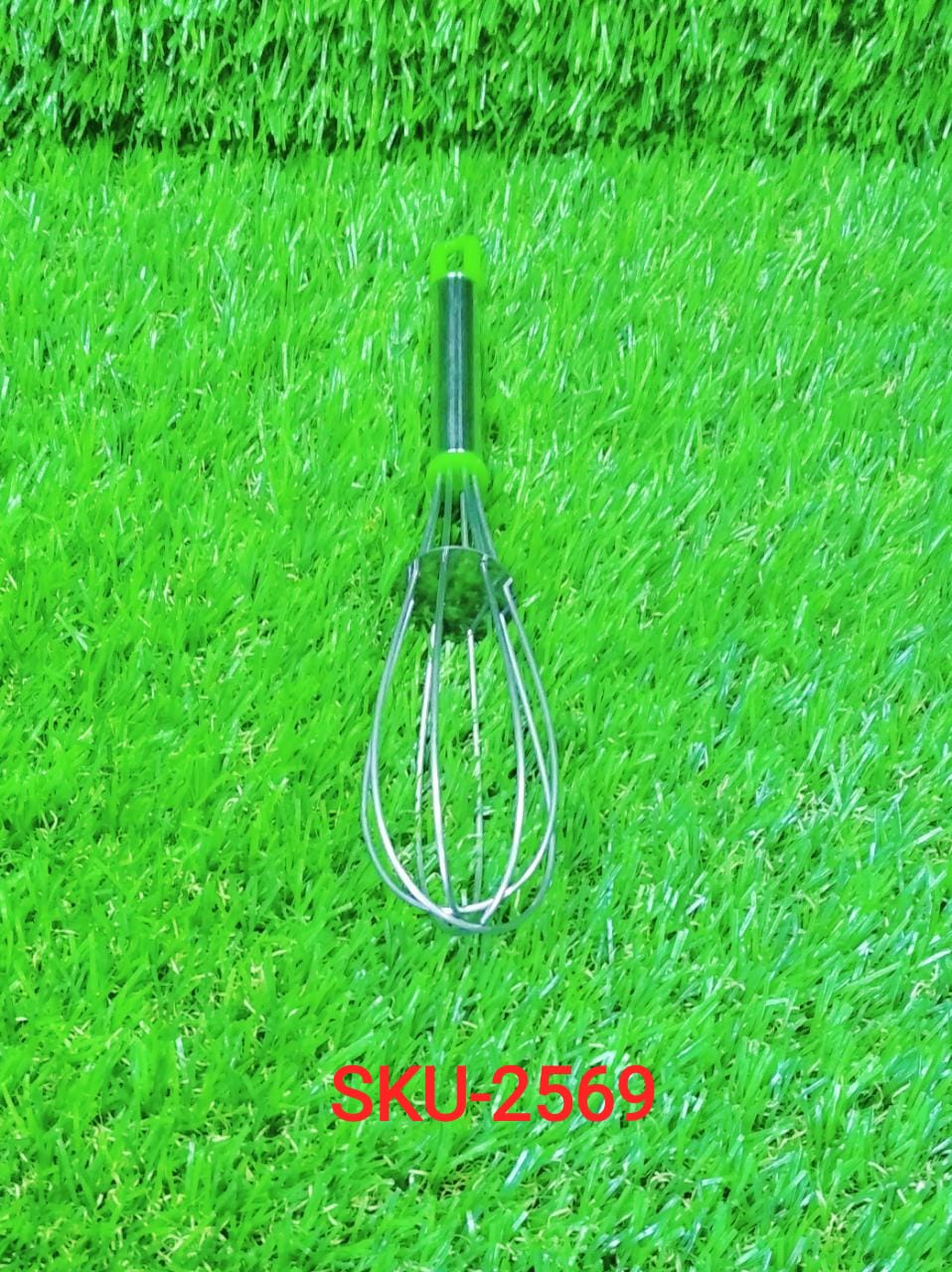 Stainless Steel Wire Whisk,Balloon Whisk,Egg Frother, Milk & Egg Beater (8 inch) - Springkart