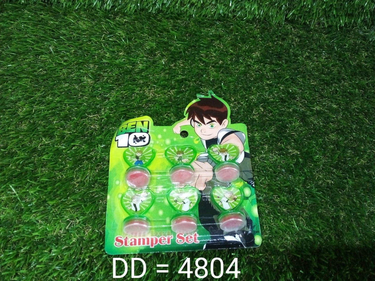 Unique Cartoon character Heart Shape Stamps 6 pieces for Kids Motivation and Reward Theme Prefect Gift for Teachers, Parents and Students (Multicolor) - Springkart