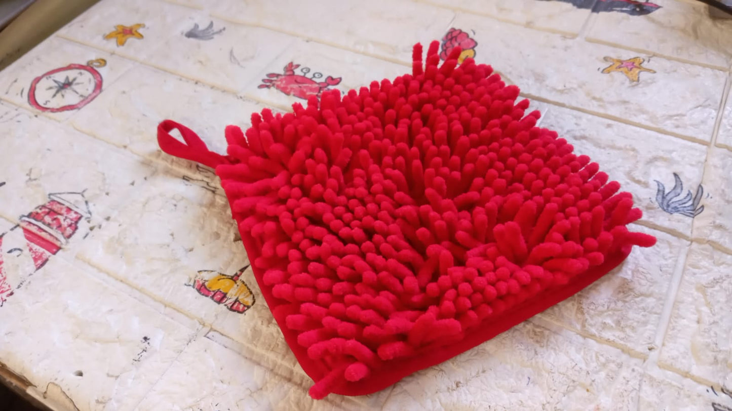 Super Soft Hanging Hand Towel (Microfiber): Ultra Absorbent, Kitchen & Bath - Springkart