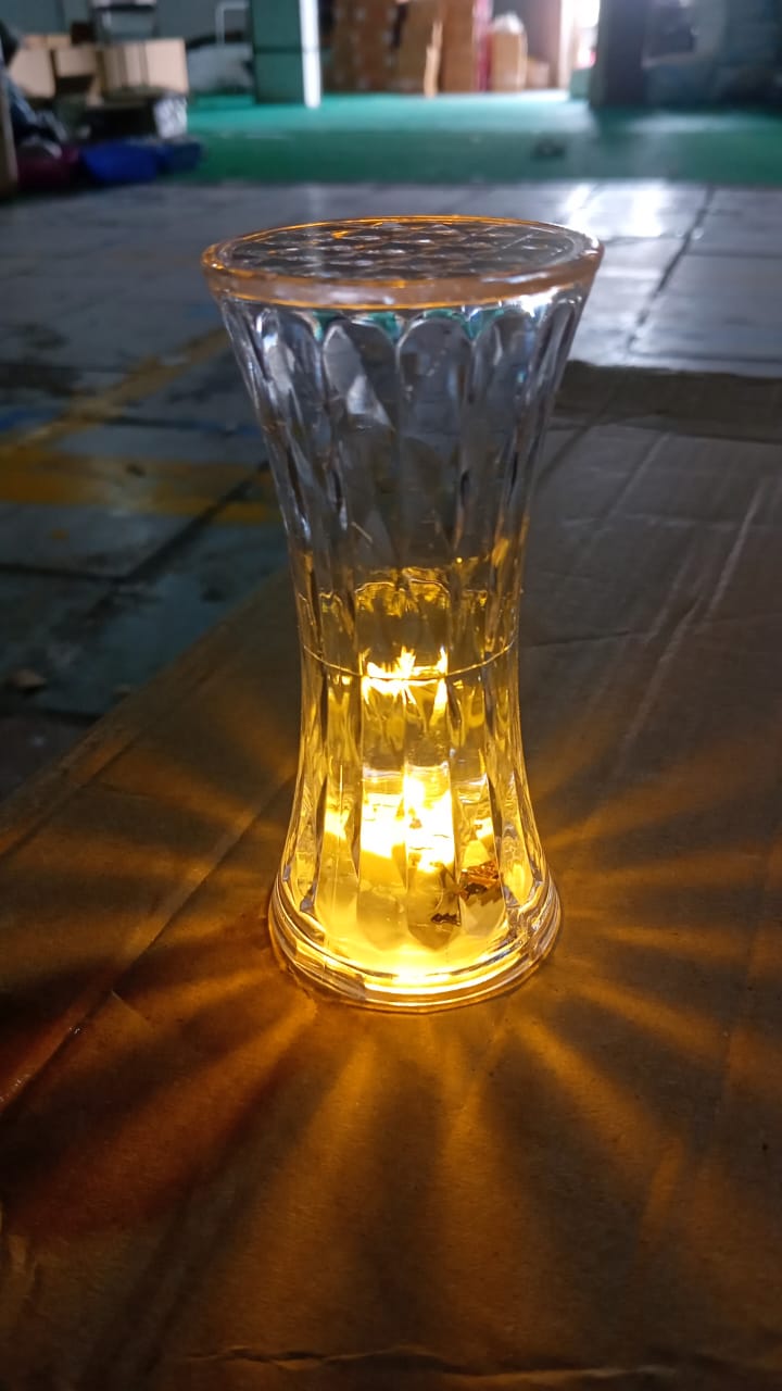 Crystal Lamp, Universal Night Light, Soft Lighting (1 Pc) - Springkart