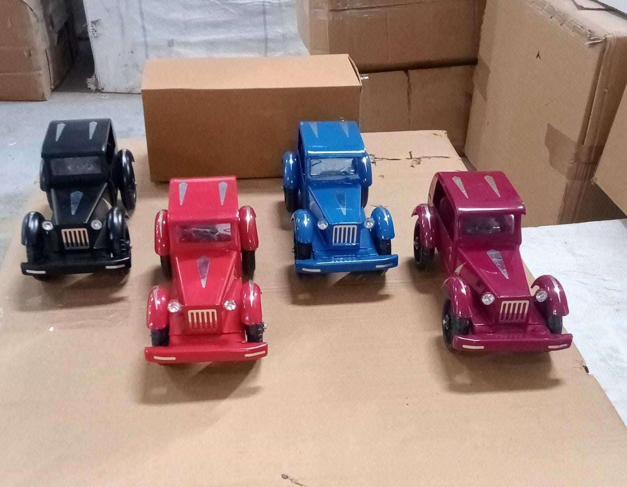 Vintage Metal Car 10 Inch Big Unbreakable Full Metal Body Car, Vintage Car Toy Model Alloy Model Retro Car Model Toy Vehicle Classic Car Metal Vintage car - Springkart