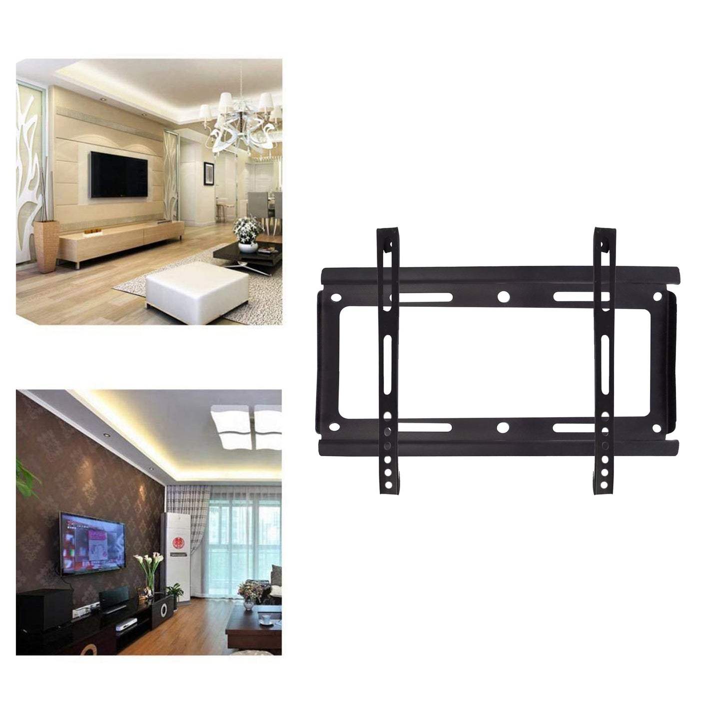 Universal 14 to 42 Inch Fix LED, LCD TV Monitor Wall Mount Stand - Springkart