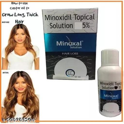 MINOXAL-5 SOLUTION HAIR REGROWTH & HAIR LOSST TREATMENT (50 ml)pack of 1 - Springkart