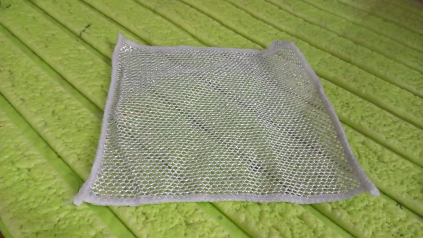 One-Sided Multipurpose Microfiber Cloths, Scrubber (1 Pc / 19x19 Cm) - Springkart