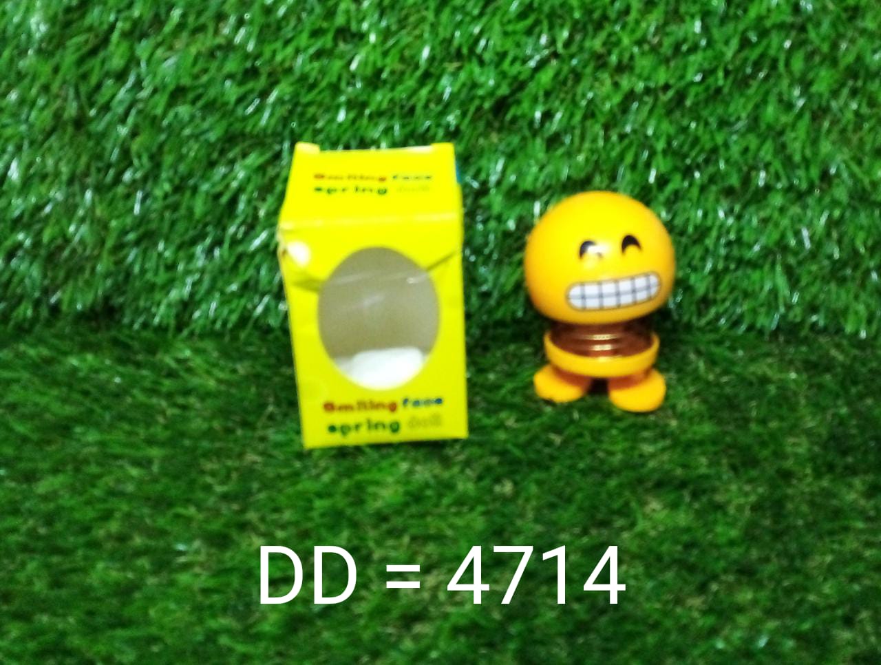 Emoji Shake Car Dashboard Doll Dance for Car interior Decoration With LED Light - Springkart