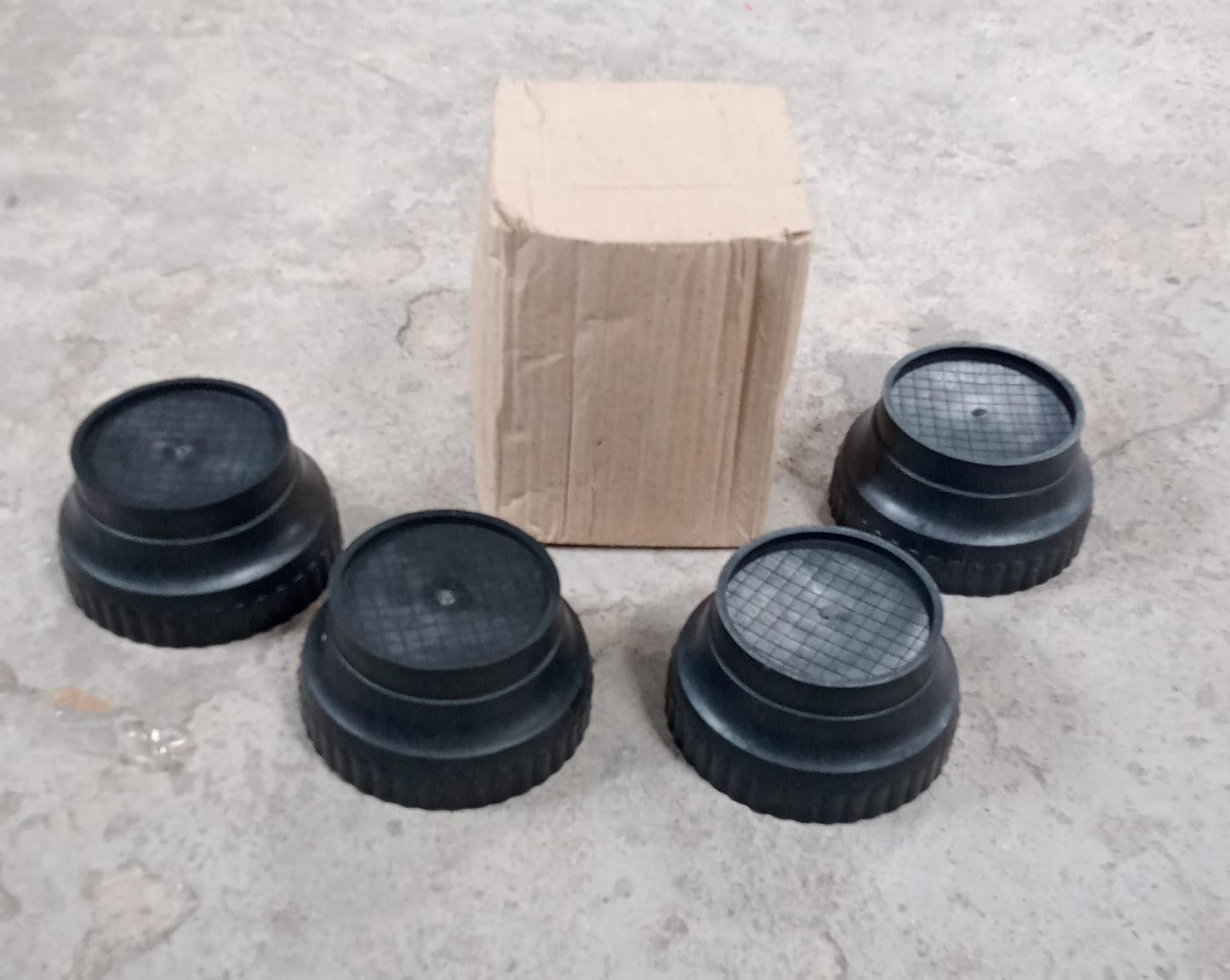 Multi-Purpose 4 Pieces Round Plastic Legs Foot and Stand - Springkart