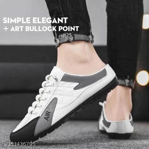AMAWERS SLIP-ON WHITE 0007 - Cut shoe - Springkart