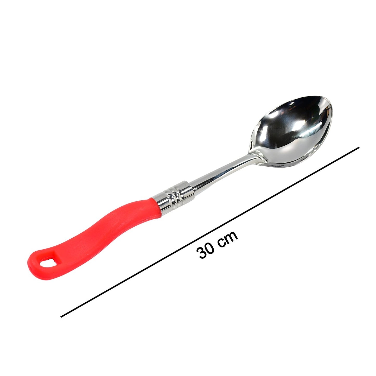 Stainless Steel Serving Spoon with plastic handle - Springkart