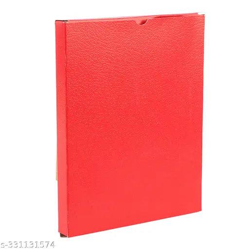 Hanuman Chalisa Religious Book in Hindi (Material - Velvet) (Size – 4.5” x 5.5”) (Color - Red) - Springkart