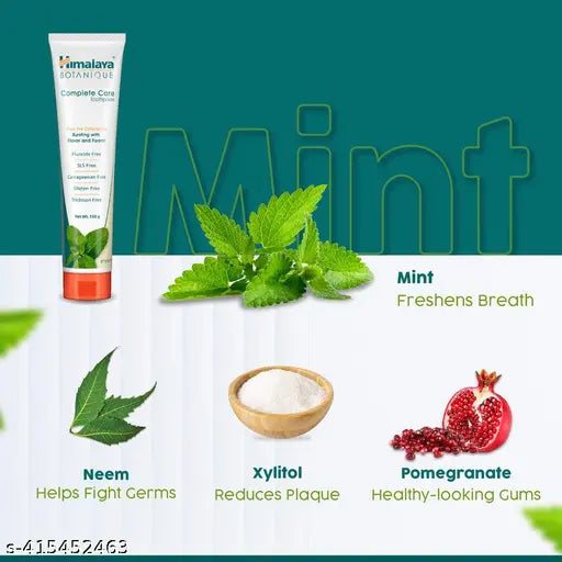 Himalaya Botanique Complete Care Toothpaste - Simply Mint 150g - Springkart