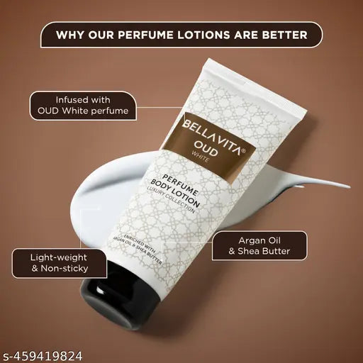 Bella Vita White Oud Unisex 200 ml + Date Woman Body lotions 200 ml Combo ( Pack of 2 Items) - Springkart