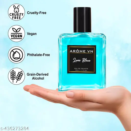 VN AROMA Combo Pack of 2 | Epie Noire - Lune Bleue | Long Lasting |Premium Luxury Perfume Eau de Toilette - 100 ml