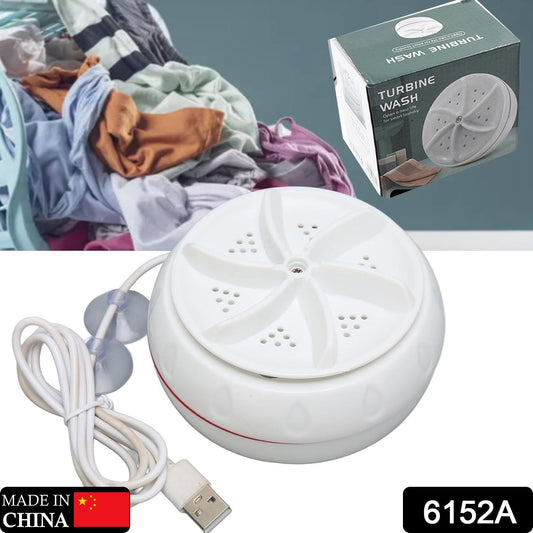 Mini Washing Machine Turbine Washing Machine Door Hinge Lightweight Turbo Washer with USB Cable For Home, Camping ,College ,Rooms Use - Springkart