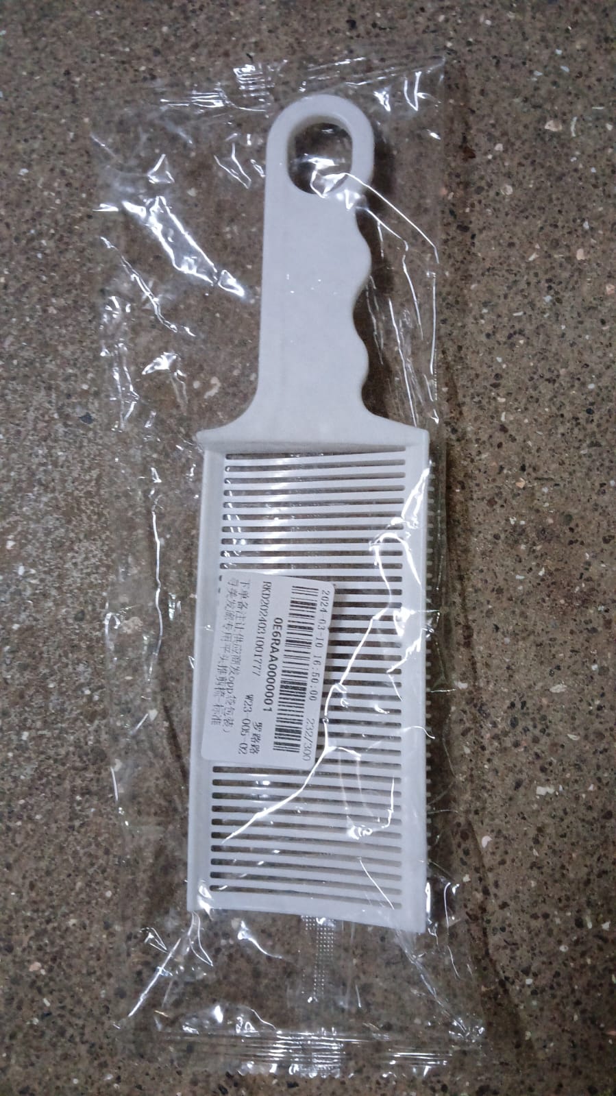 Ergonomic Flat Top Fading Clipper Comb Hair Care Styling | Brushes & Combs (1 Pc) - Springkart