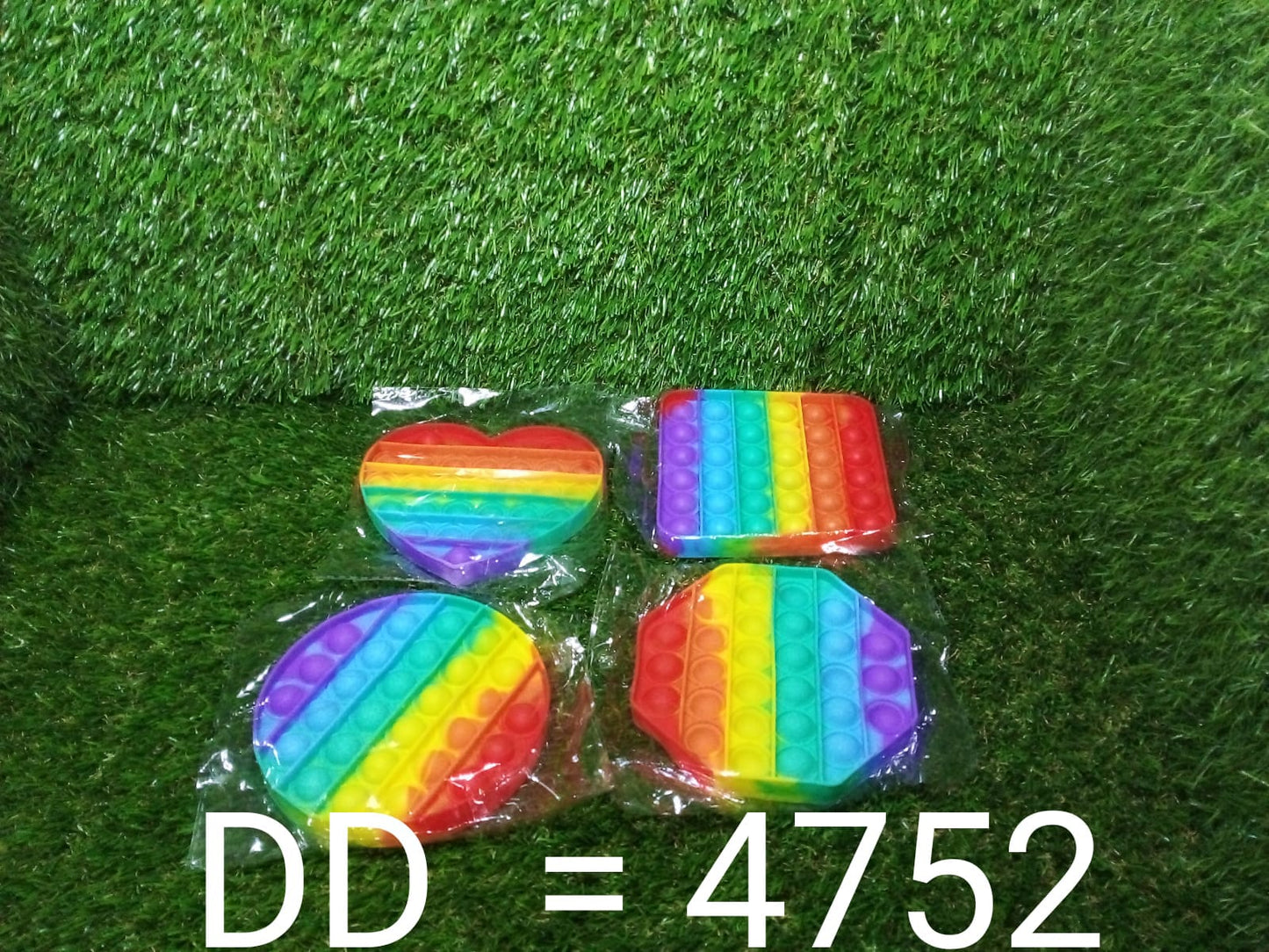 Random Shape Rainbow Colored Fidget (1Pc Only) - Springkart