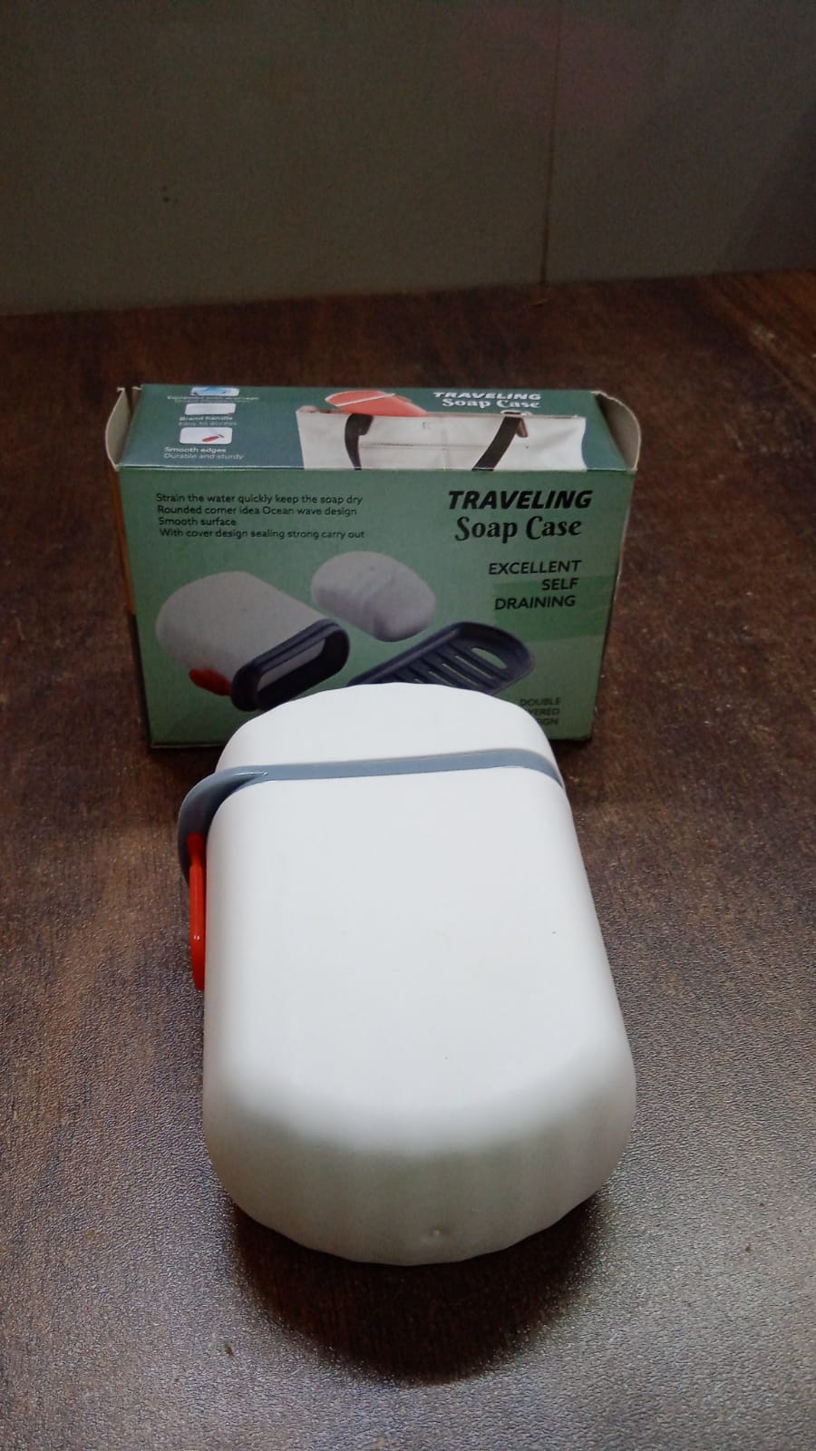 Stylish and Practical Soap Holder for Travel Soap Box With Secure Seal and Non Leak Design Stylish Soap Box for Home, Bathroom, Hiking, Travel, Camping Capsule Soap Box (1 Pc) - Springkart