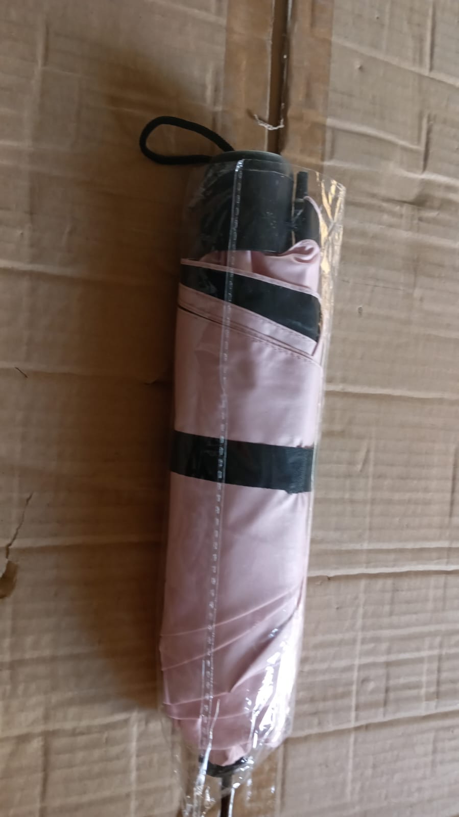 3-Fold Sun & Rain Protective Solid Foldable Umbrella, (1 Pc) - Springkart