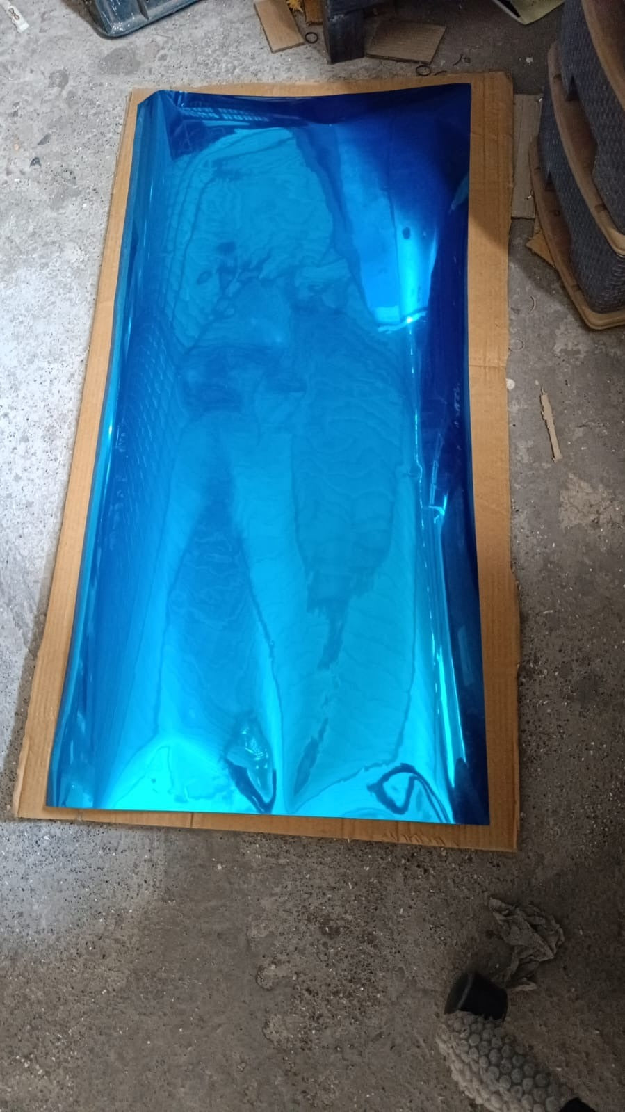 3D Mirror Wall Stickers Wall Mirror Decorative Mirror Paper for Home, Living Room Wall, Bedroom Wall, TV Backdrop Use Paper (100×50 Cm) - Springkart