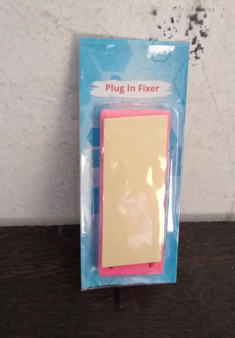 Self Adhesive No Hole Wall Mount, Reusable, Non Residue Plug Organizer For Home Office & Multiuse Device - Springkart