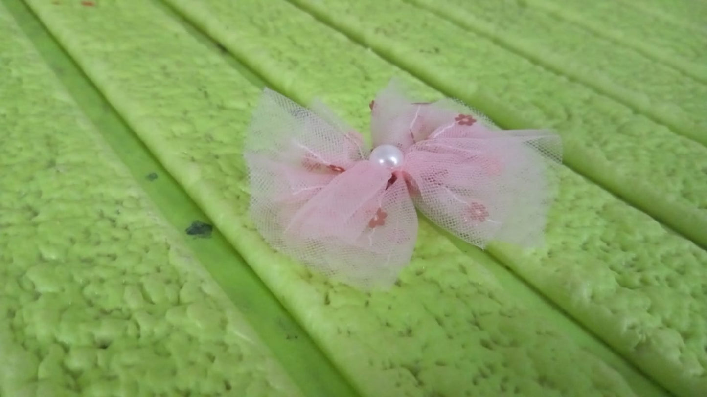 Hair Bow Knot Clip Suitable For Girls (1 Pc) - Springkart