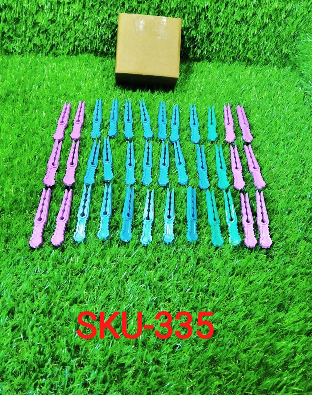 Multipurpose Plastic Cloth Hanging Pegs / Clips - 36 pcs - Springkart