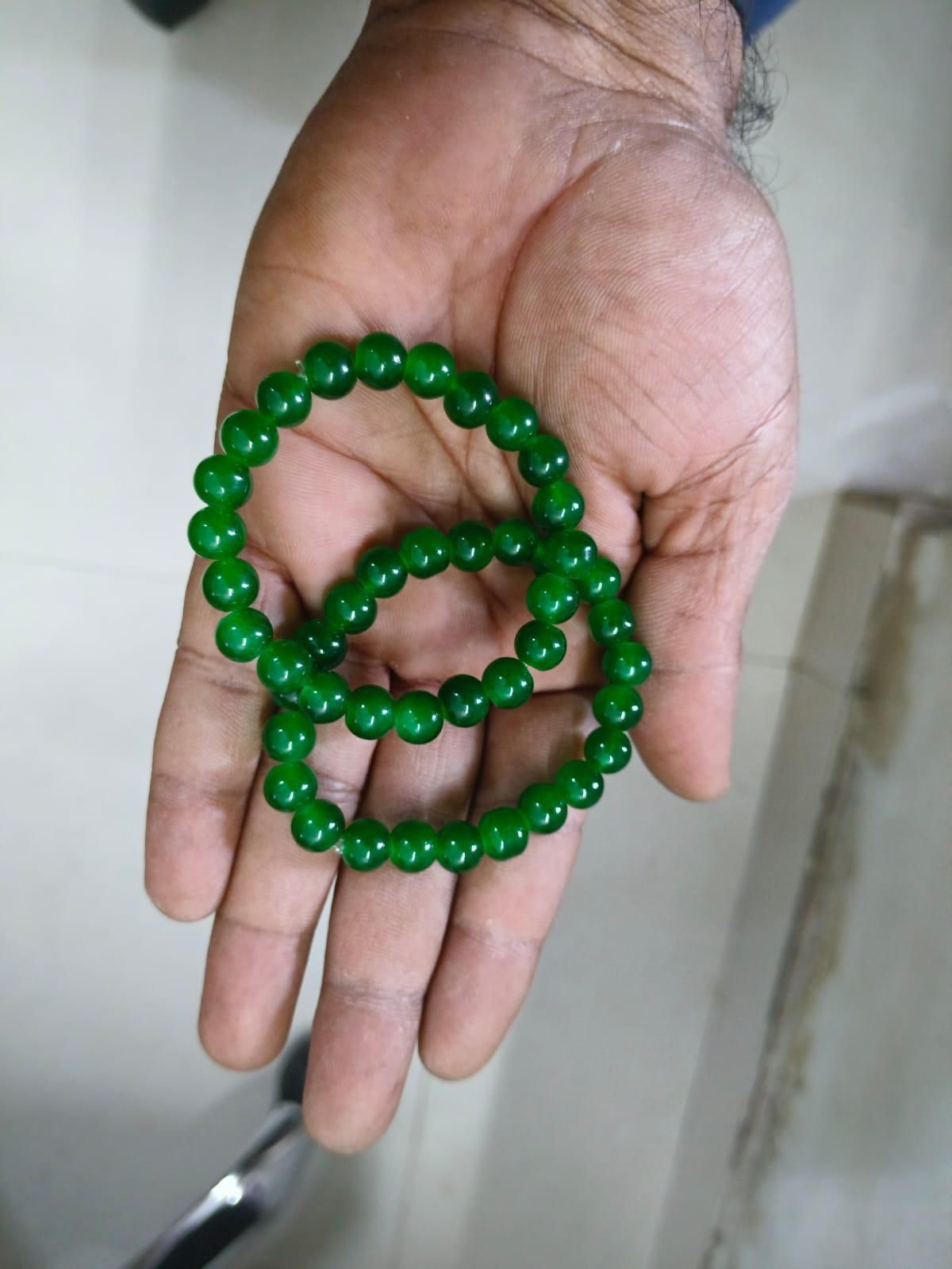 Green Jade Bracelet Pack of 2 - Springkart